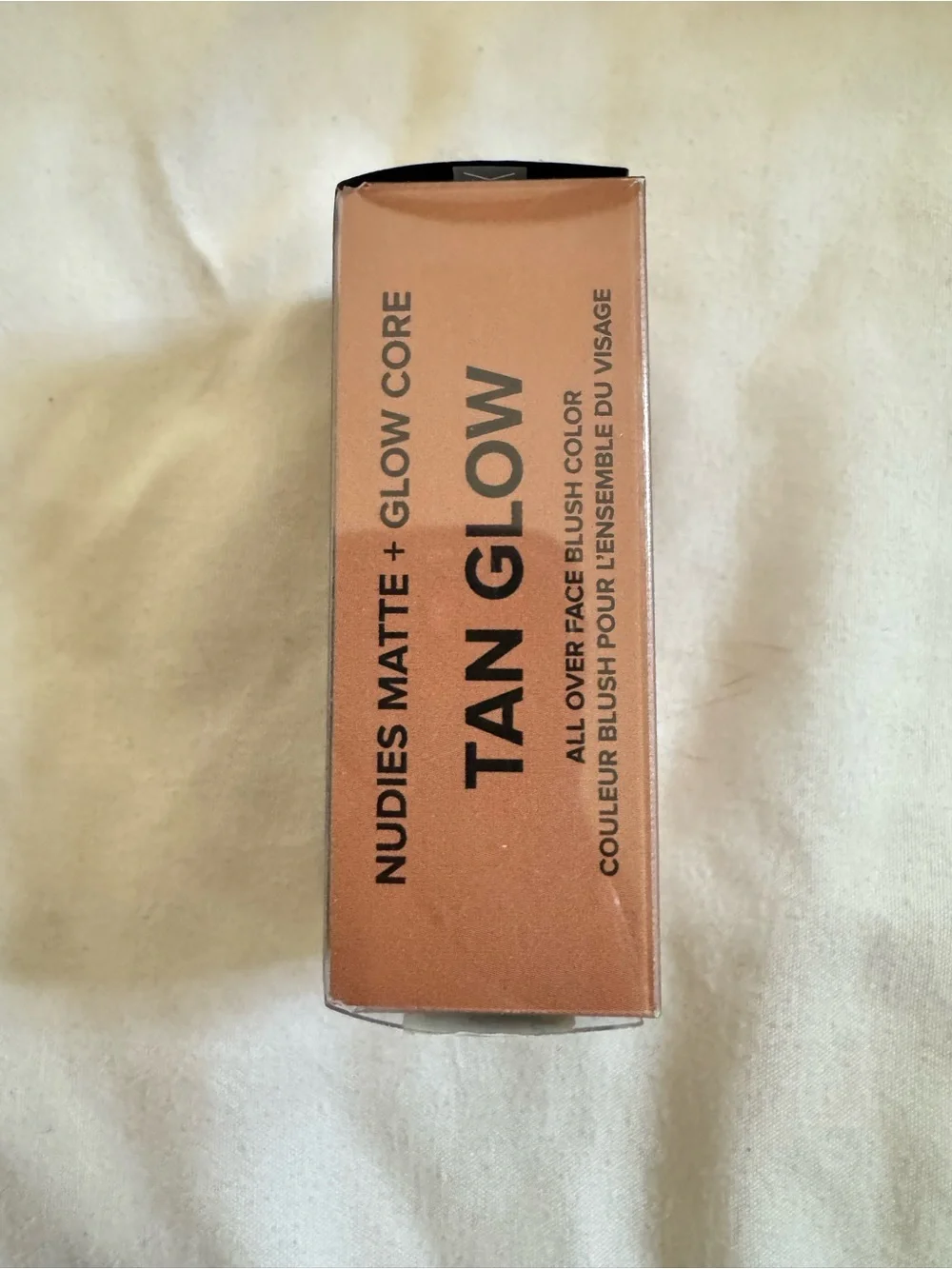 NUDESTIX   NUDIES Matte + Glow Core All Over Face Blush Color -Tan Glow 0.2oz
